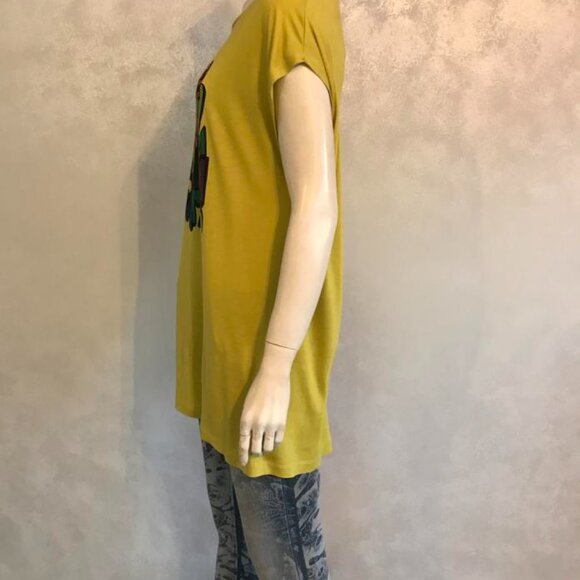 NWOT M Missoni Bright Long T-Shirt Tunic With Print - Picture 5 of 10